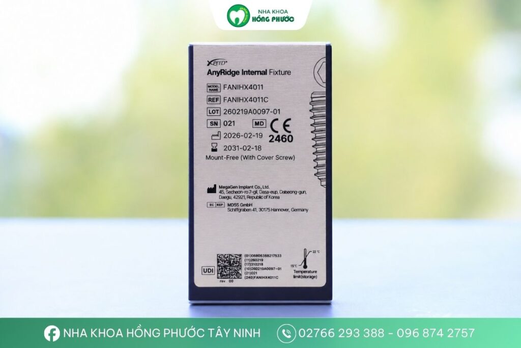 Trụ Implant AnyRidge - Hàn Quốc