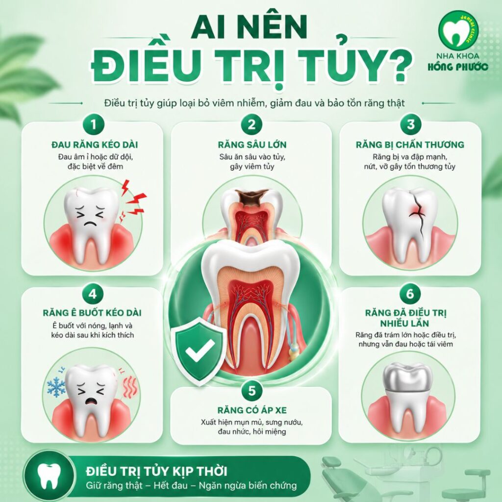ai nên điều trị tuỷ