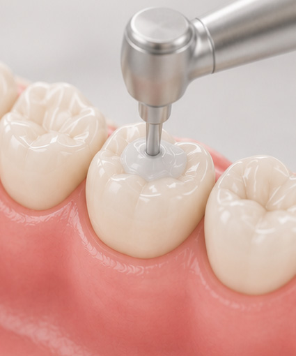 Bước 3: Trám bịt ống tuỷ