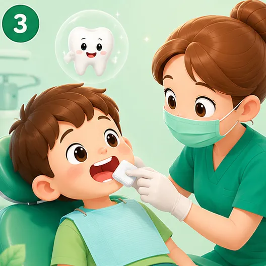 Quy trình nhổ răng sữa