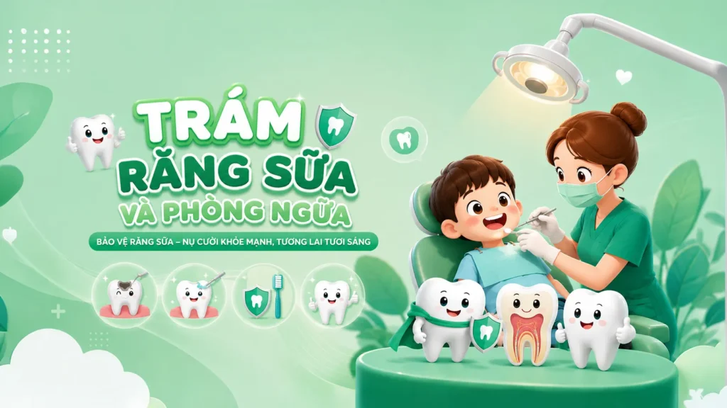 Trám răng sữa và phòng ngừa