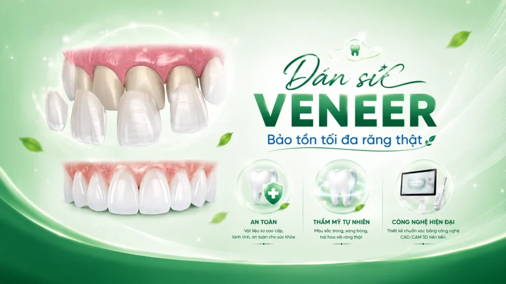 Dán sứ veneer