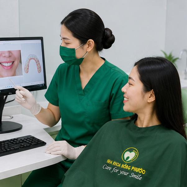 quy trình bọc răng sứ
