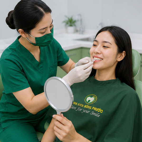 quy trình bọc răng sứ