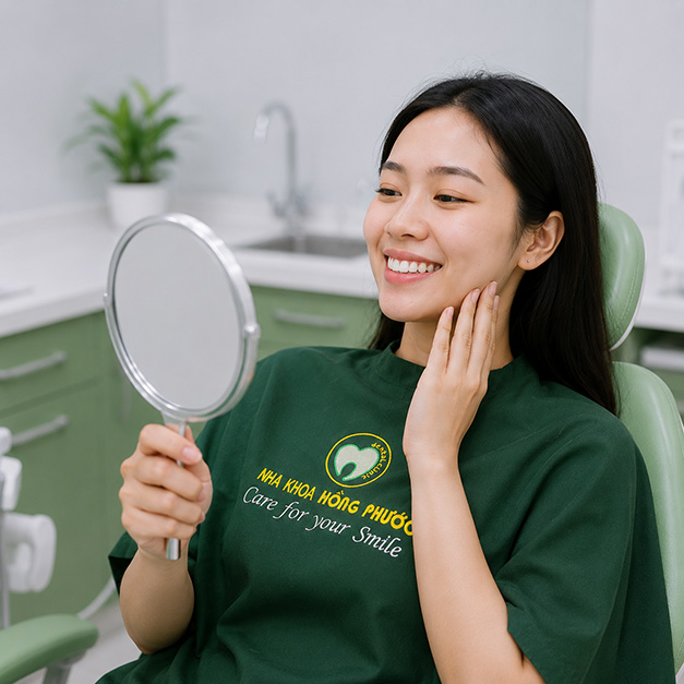 quy trình bọc răng sứ