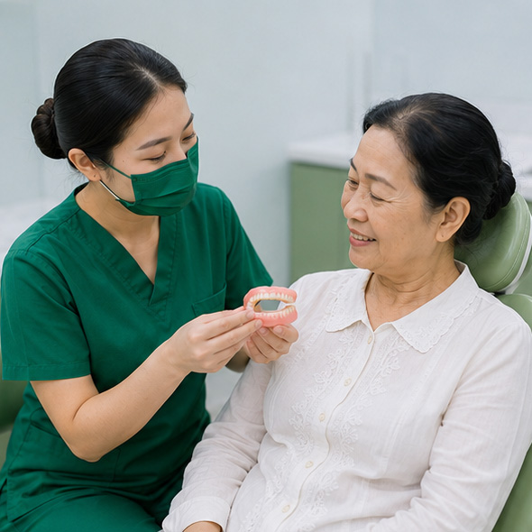 Quy trình phục hình tháo lắp