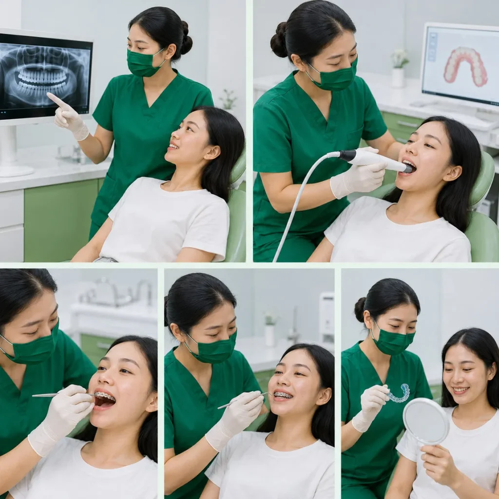 Quy trình niềng răng tại Nha khoa Hồng Phước