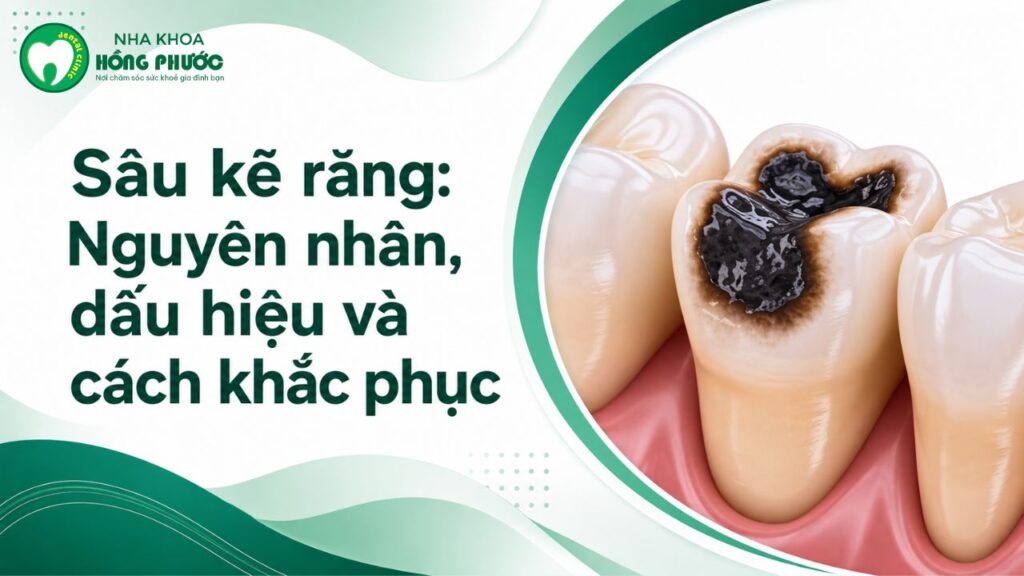Sâu kẽ răng: Nguyên nhân, dấu hiệu và cách khắc ph